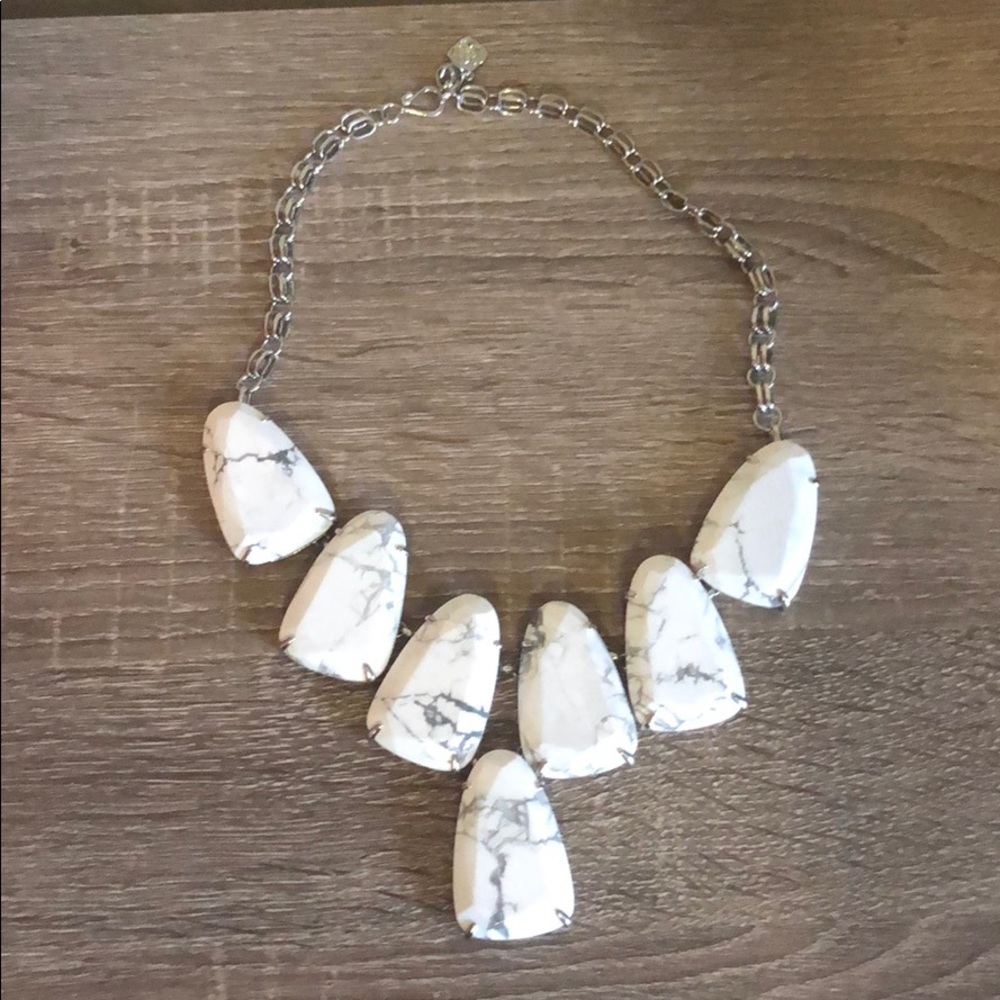 Kendra Scott Howlite Harlow Necklace